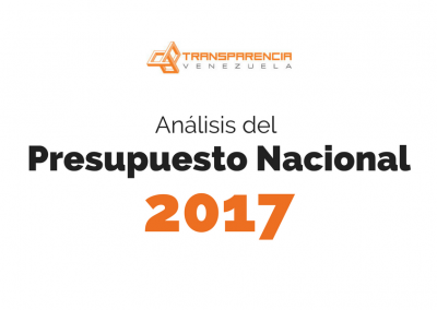 Análisis del Presupuesto Nacional 2017