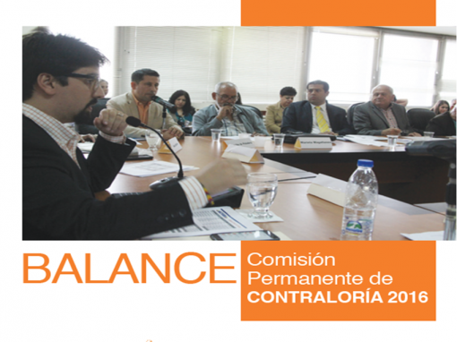 Balance 2016: Comisión de Contraloría