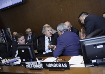 Consejo Permanente de la OEA adopta resolución sobre sucesos recientes en Venezuela