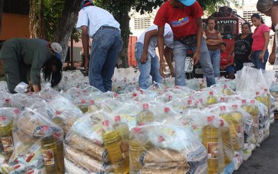 Quienes protestan contra el Gobierno estarían siendo amenazados con ser excluidos del Clap