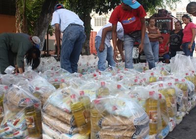Quienes protestan contra el Gobierno estarían siendo amenazados con ser excluidos del Clap