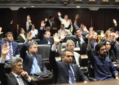 Asamblea Nacional sesionará este jueves en la calle