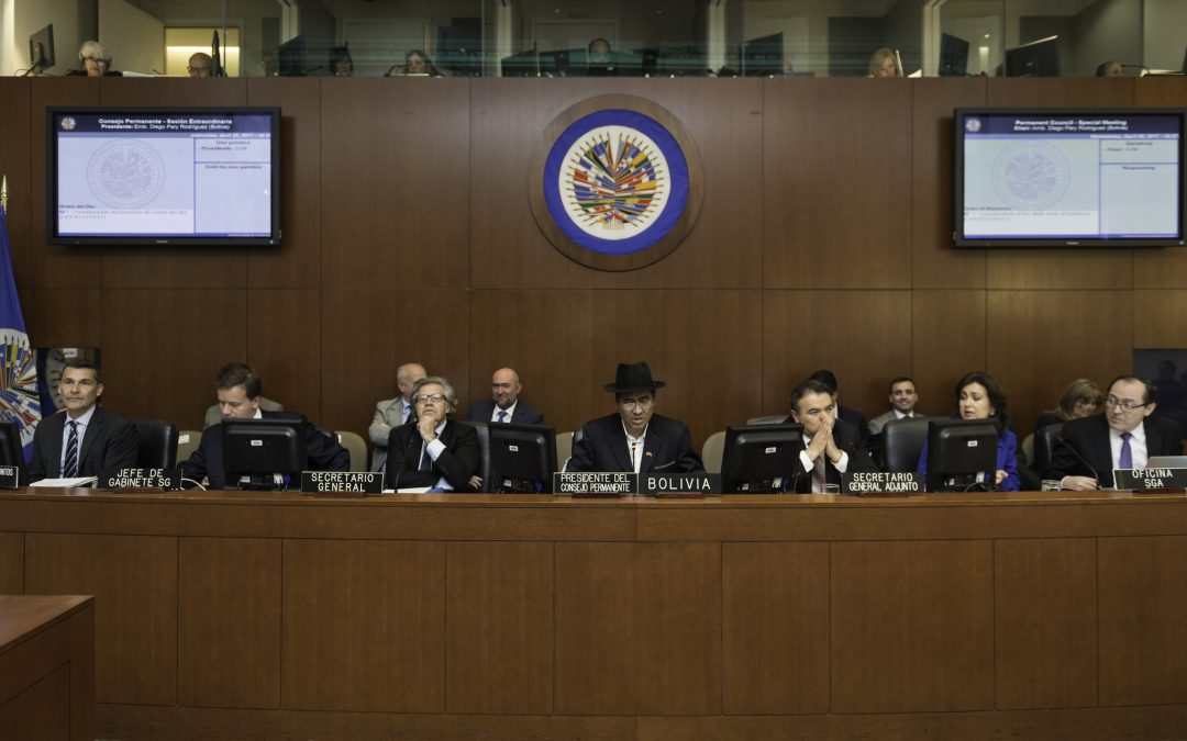 Consejo permanente de la OEA aprobó reunión de cancilleres para tratar la situación de Venezuela