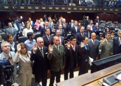 AN juramentó al Comité de Postulaciones Judiciales