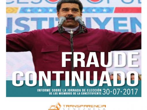 Elección de la ANC: Fraude continuado