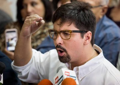 Proponen inhabilitar a Freddy Guevara por promover violencia política