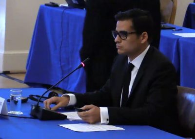 Diputado Armando Armas denuncia agresiones contra la AN ante la OEA