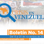 Crisis en Venezuela | Boletín No. 14