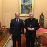 Julio Borges se reunió con secretario de Estado del Vaticano y canciller italiano