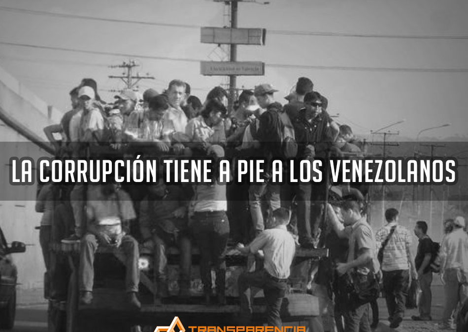 Corrupción en el sector transporte “deja a pie” a los venezolanos | Infografía interactiva