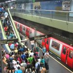 Metro de Caracas,  viaje en retroceso