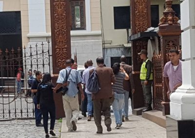 Guardia Nacional Bolivariana niega acceso a prensa internacional a sesión de la Asamblea Nacional