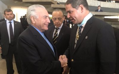 Presidente de Brasil otorga orden “Cruzeiro del Sur” a diputado Luis Florido