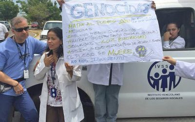 Gobernación de Zulia criminaliza protestas de médicos y trabajadores de la salud