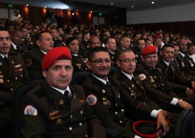Créditos para militares superan Presupuesto 2018