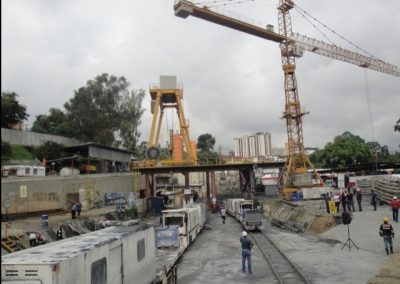 Dejaron 5 estaciones inconclusas en Línea 2 del Metro de Los Teques