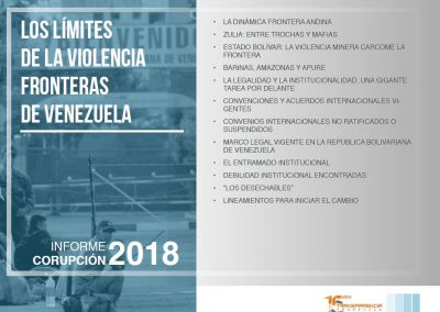 Los límites de la violencia: fronteras de Venezuela