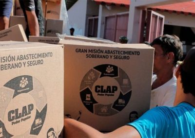 La inseguridad y dependencia alimentaria lleva el nombre de CLAP