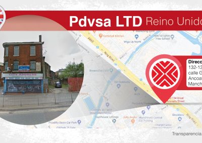 Pese a estar preso o acusados siguen apareciendo como directores de Pdvsa en Londres