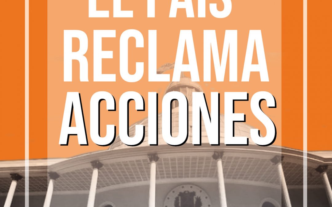 A la Asamblea Nacional: El país reclama acciones