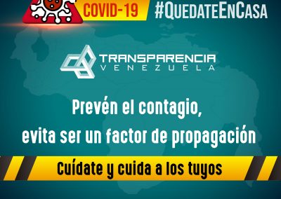 La prevención es tarea de todos: #QuédateEnCasa