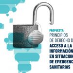 Propuesta: Principios de derecho de acceso a la información en situación de emergencias sanitarias