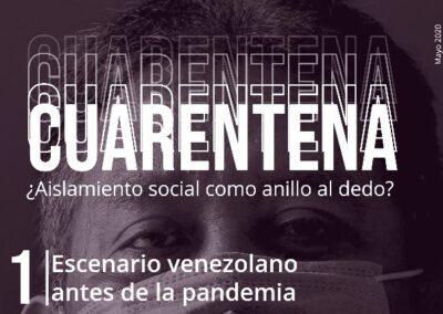 Cuarentena – Aislamiento social como anillo al dedo – capitulo 1