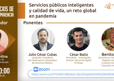 Emergencia sanitaria por COVID-19 agudizó la crisis de los servicios públicos