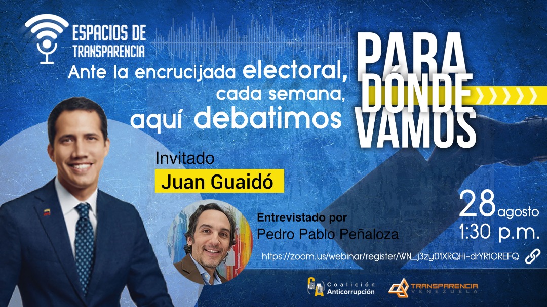 Juan Guaidó: “Participar en un fraude electoral es legitimar a la dictadura”