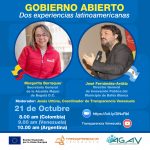 Bogotá y Bahía Blanca muestran sus avances en Gobierno Abierto