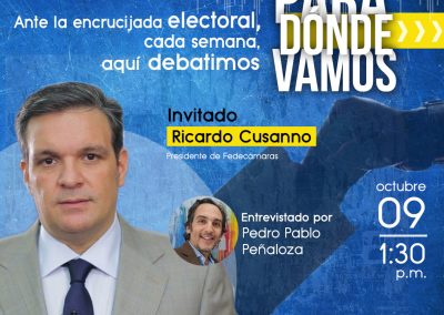 El sector empresarial llega a Para Dónde Vamos de la mano de Ricardo Cusanno