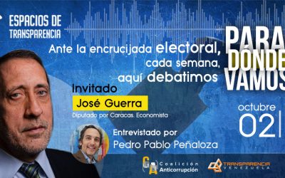 José Guerra llega a Para Dónde Vamos en su nueva edición