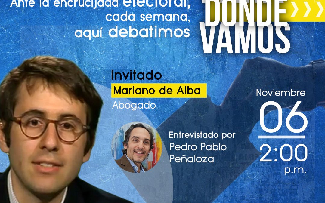 El panorama internacional marcará la nueva edición de Para Dónde Vamos junto con Mariano de Alba