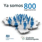 800 organizaciones luchan contra la corrupción