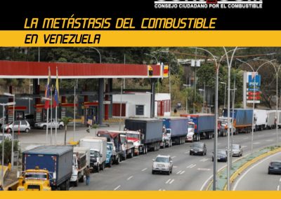 Consecom: Ocho de cada 10 venezolanos hacen largas colas para la gasolina