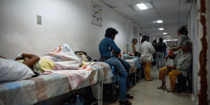 Crisis de salud y falta de insumos enfrentan los venezolanos