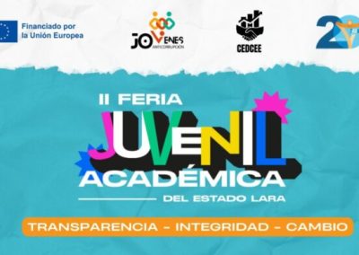 II Feria Juvenil Académica de Lara #18Jun: Transparencia, Integridad y Cambio