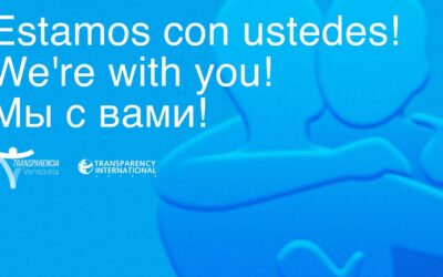 Transparencia Internacional Rusia (en el exilio) manifestó su respaldo a Transparencia Venezuela: la represión no detiene a quienes están comprometidos con la integridad