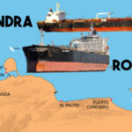 Julio 2025: 36 tanqueros furtivos rondaron puertos petroleros venezolanos